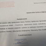  Kiermasz słodkości organizowany przez Szkolne Koło Caritas