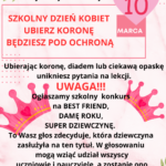 Dzień Kobiet, Dzień Mężczyzn w naszej szkole. 