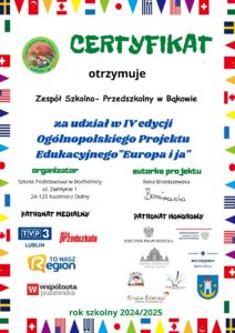 IV edycja Europa i Ja
