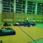 Noc w szkole.