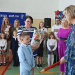 Pasowanie pierwszoklasistów.