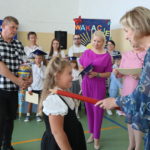 Pasowanie pierwszoklasistów.