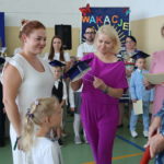 Pasowanie pierwszoklasistów.