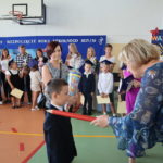 Pasowanie pierwszoklasistów.