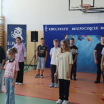 Pasowanie pierwszoklasistów.