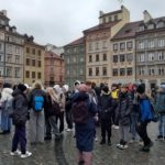 Wycieczka klasy 8b do Warszawy.